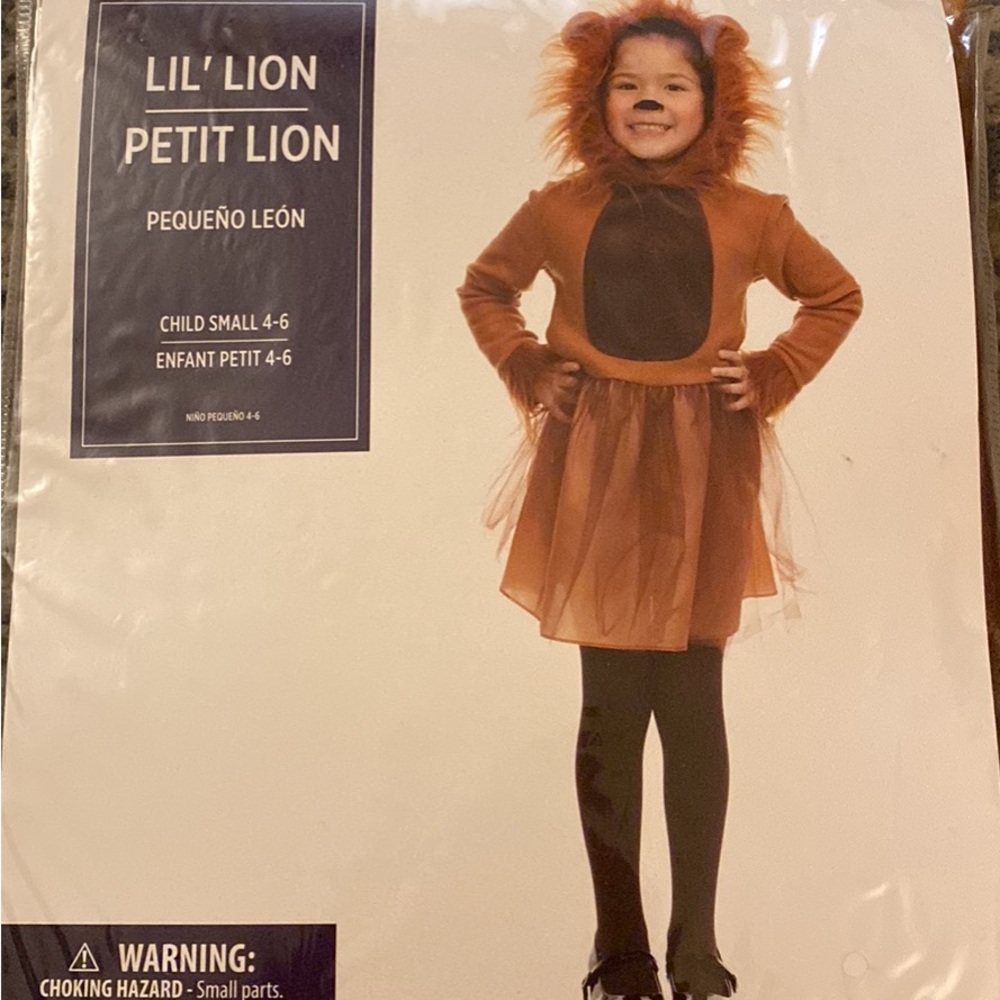 Lil Lion Kids Costume - Brown